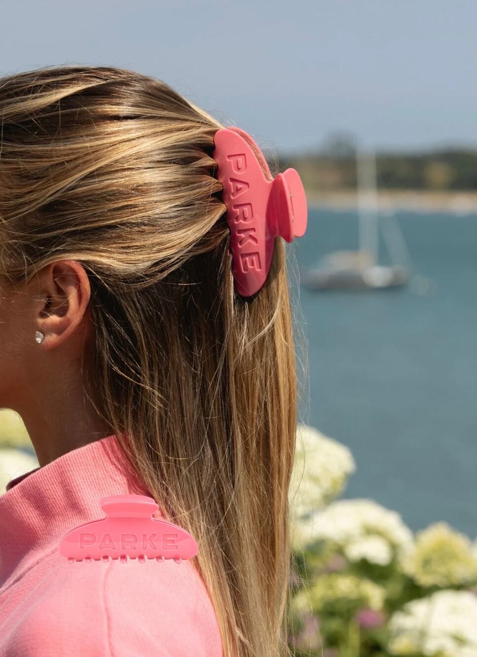 LIMITED EDITION NEW PARKE CLAW CLIP IN BLOOM